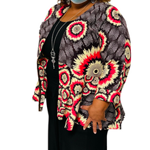 Load image into Gallery viewer, Starburst Hi-Low Kimono Jacket (Plush Size)