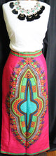 Load image into Gallery viewer, Straight Dashiki Long Maxi Skirt (Slim Fit)