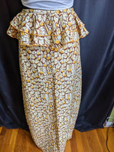 Load image into Gallery viewer, Rock Print Long Maxi Skirt
