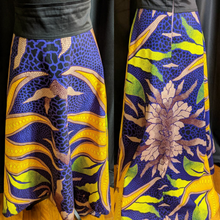 Load image into Gallery viewer, High Low Hem Multi-Color Floral Maxi Skirt (Plush Size)