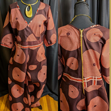 Load image into Gallery viewer, Chocolate Circle Wide-Leg Jumpsuit