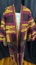 Load image into Gallery viewer, The Hot Pink and Brown Kimono
