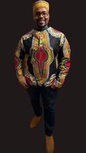 Load image into Gallery viewer, Male Shirt and Matching Kufi Hat
