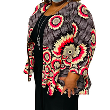 Load image into Gallery viewer, Starburst Hi-Low Kimono Jacket (Plush Size)
