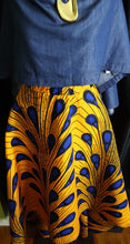 Load image into Gallery viewer, High Low Vibrant Blue Maxi Skirt (Plush Size w/ Elastic Waist)
