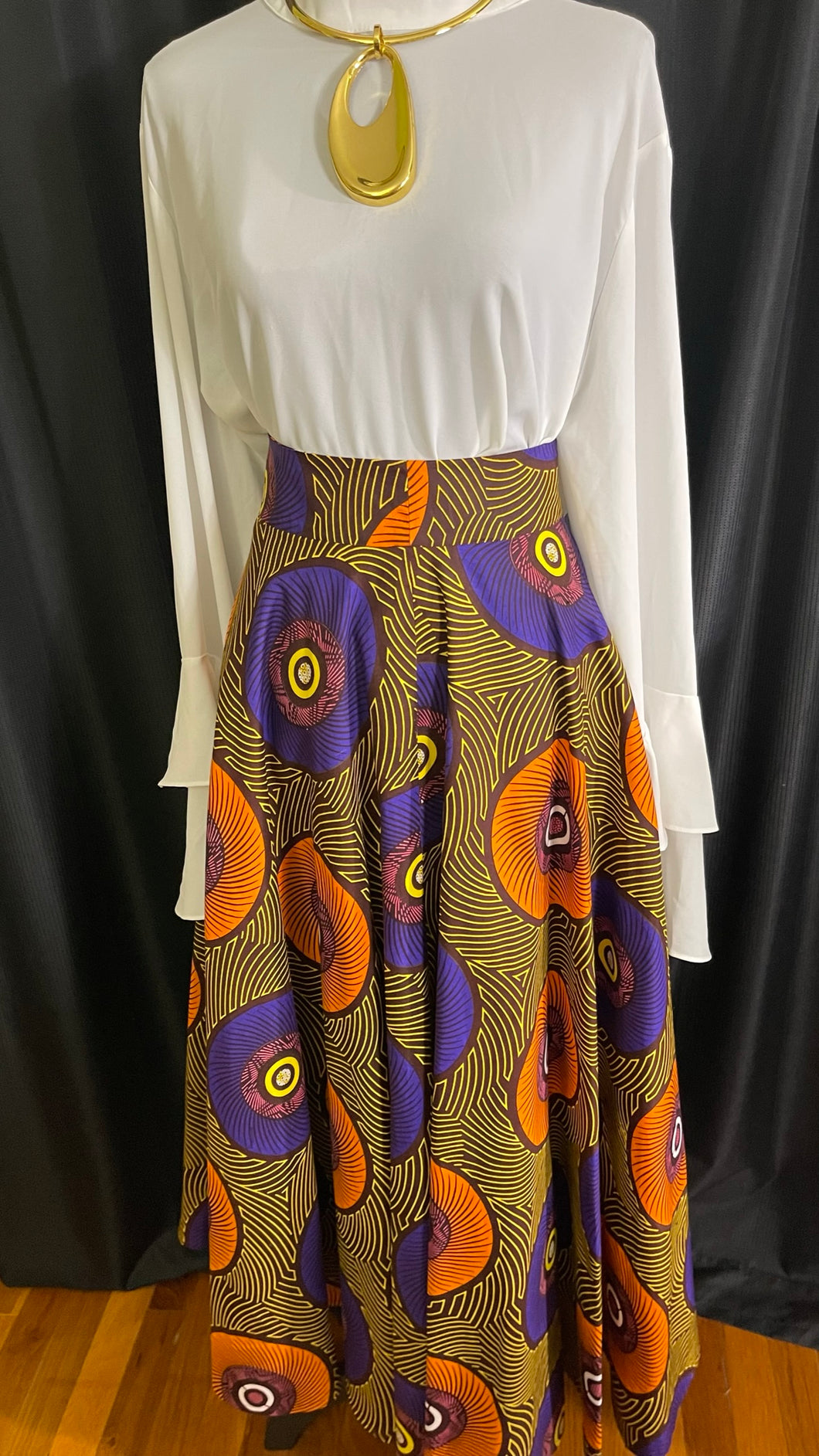 Long Cheerful Maxi Skirt