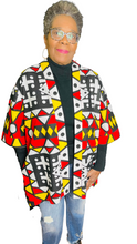 Load image into Gallery viewer, Short Bold Kimono (Plush Size)
