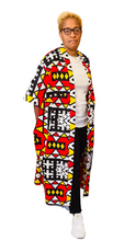 Load image into Gallery viewer, Bold Long Kimono (Plush Size)
